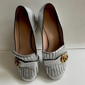 Gucci GG Kiltie Fringe Pumps